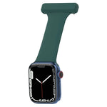 Dây đồng hồ y tá silicone cho Apple Watch Series, 7 45mm / 6&SE&5&4 44mm / 3&2&1 42mm, 7 41mm / 6&SE&5&4 40mm / 3&2&1 38mm