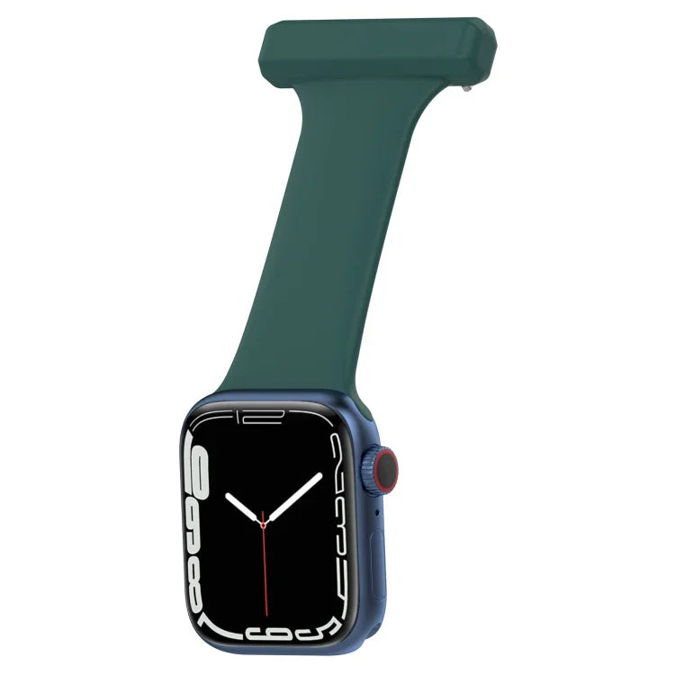 Dây đồng hồ y tá silicone cho Apple Watch Series, 7 45mm / 6&SE&5&4 44mm / 3&2&1 42mm, 7 41mm / 6&SE&5&4 40mm / 3&2&1 38mm