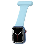 Dây đồng hồ y tá silicone cho Apple Watch Series, 7 45mm / 6&SE&5&4 44mm / 3&2&1 42mm, 7 41mm / 6&SE&5&4 40mm / 3&2&1 38mm