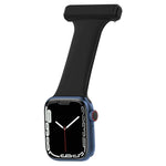 Dây đồng hồ y tá silicone cho Apple Watch Series, 7 45mm / 6&SE&5&4 44mm / 3&2&1 42mm, 7 41mm / 6&SE&5&4 40mm / 3&2&1 38mm
