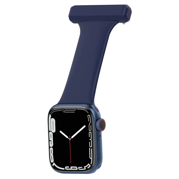 Dây đồng hồ y tá silicone cho Apple Watch Series, 7 45mm / 6&SE&5&4 44mm / 3&2&1 42mm, 7 41mm / 6&SE&5&4 40mm / 3&2&1 38mm