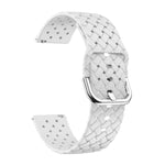 Dây đồng hồ silicone họa tiết dệt, Dành cho Samsung Galaxy Watch4 40/44mm, Dành cho Samsung Galaxy Watch4 Classic 42/46mm
