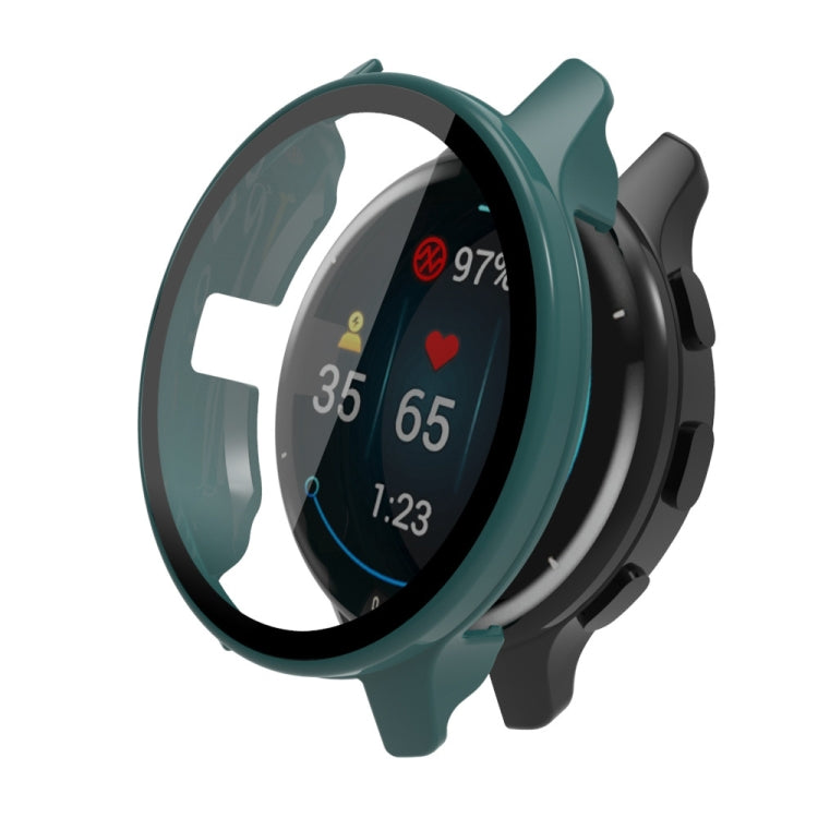 PC + Tempered Glass Watch Case, For Garmin Venu 2S