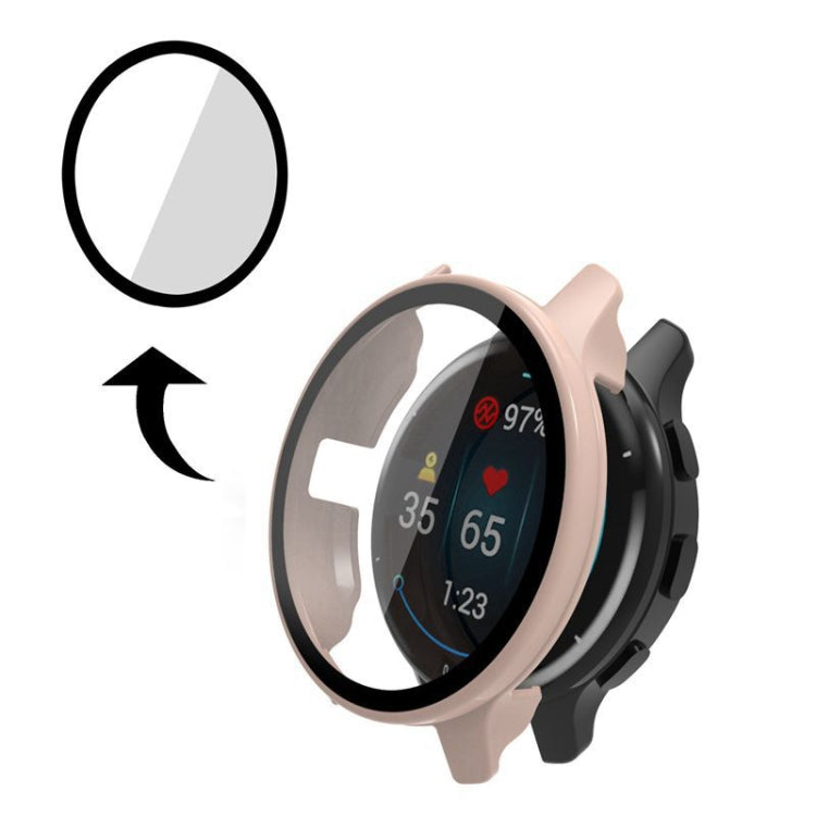 PC + Tempered Glass Watch Case, For Garmin Venu 2S