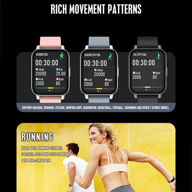 Đồng hồ thông minh Rogbid Rowatch 2 màn hình TFT 1.69 inch, Hỗ trợ theo dõi huyết áp / Theo dõi giấc ngủ