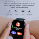 Đồng hồ thông minh D SEVEN màn hình TFT 1.9 inch, Hỗ trợ gọi Bluetooth / Theo dõi giấc ngủ