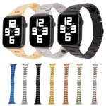 Dây đồng hồ tháo nhanh eo nhỏ cho Apple Watch Series, 7 45mm / 6&SE&5&4 44mm / 3&2&1 42mm, 7 41mm / 6&SE&5&4 40mm / 3&2&1 38mm (Xanh dương, 7 41mm / 6&SE&5&4 40mm / 3&2&1 38mm