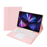 Bao da máy tính bảng bàn phím Bluetooth có bàn di cảm ứng tháo rời T12B-A, dành cho iPad Air 13 2025 / 2024 / Pro 12.9 inch 2021/2020/2018