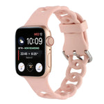 Dây đồng hồ silicone rỗng cho Apple Watch Series, 7 41mm / 6&SE&5&4 40mm / 3&2&1 38mm, 7 45mm / 6&SE&5&4 44mm / 3&2&1 42mm