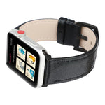 Dây đồng hồ da thật lấp lánh cho Apple Watch Series, 7 41mm / 6&SE&5&4 40mm / 3&2&1 38mm, 7 45mm / 6&SE&5&4 44mm / 3&2&1 42mm