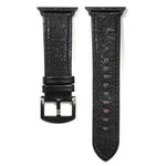Dây đồng hồ da thật lấp lánh cho Apple Watch Series, 7 41mm / 6&SE&5&4 40mm / 3&2&1 38mm, 7 45mm / 6&SE&5&4 44mm / 3&2&1 42mm