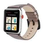 Dây đồng hồ da thật lấp lánh cho Apple Watch Series, 7 41mm / 6&SE&5&4 40mm / 3&2&1 38mm, 7 45mm / 6&SE&5&4 44mm / 3&2&1 42mm
