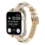 Dây đồng hồ da thật cho Apple Watch Series, 7 41mm / 6&SE&5&4 40mm / 3&2&1 38mm, 7 45mm / 6&SE&5&4 44mm / 3&2&1 42mm