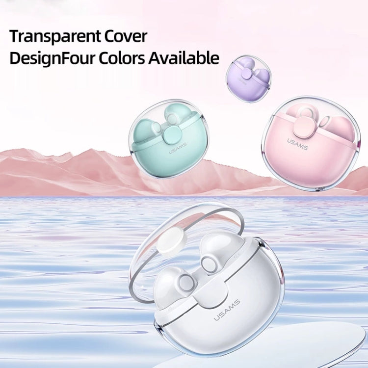 Tai nghe Bluetooth 5.1 không dây nửa in-ear TWS USAMS BU12, USAMS BU12