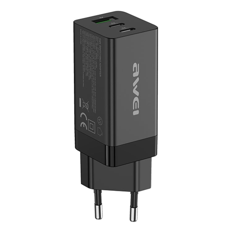 awei PD9 Sạc du lịch sạc nhanh GaN 65W, phích cắm EU