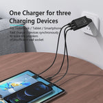 awei PD9 Sạc du lịch sạc nhanh GaN 65W, phích cắm EU
