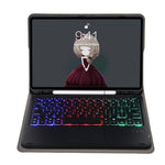 Bao da bàn phím Bluetooth có khe cắm bút da cừu A07B-AS, dành cho iPad 9.7 2018&2017 / Pro 9.7 / Air 2, dành cho iPad 10.2 2021&2020&2019/Air 2019/Pro 10.5, dành cho iPad Air 11 2025 / 2024 / Air 2022&2020 / Pro 11 2021&2020&2018