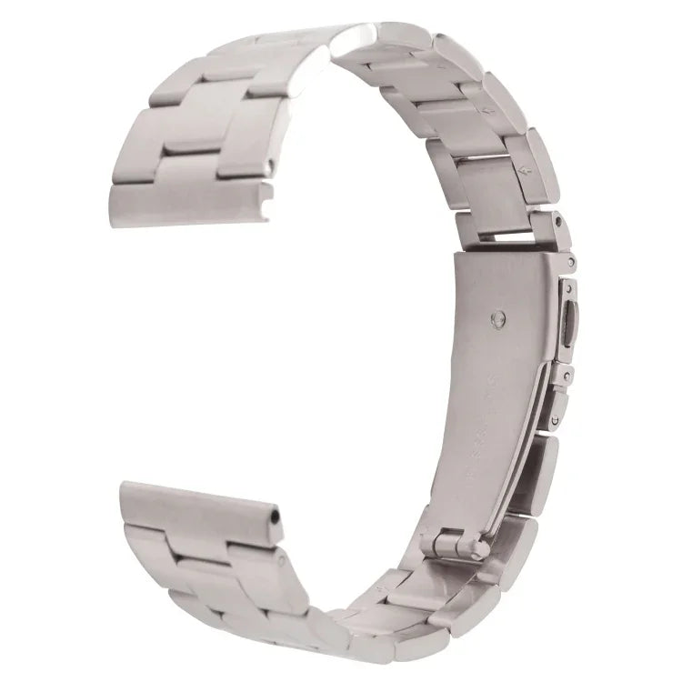 Dây đồng hồ thép 22mm ba hạt