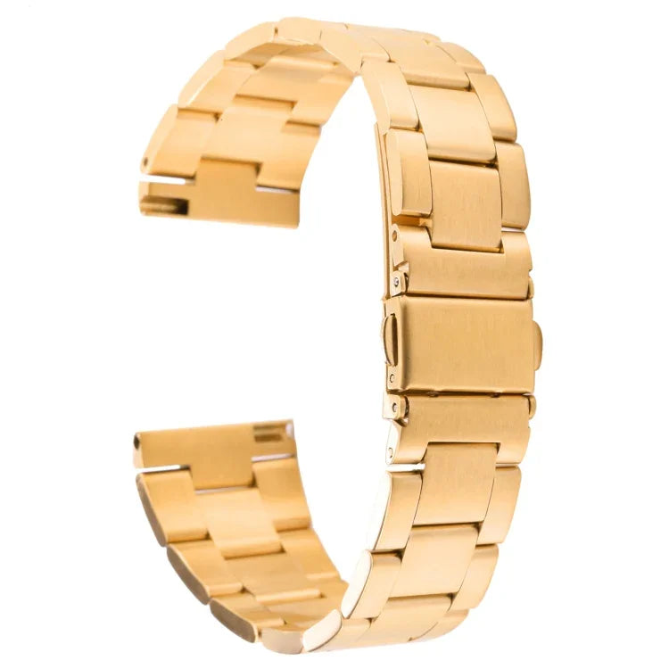 Dây đồng hồ thép 22mm ba hạt