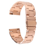 Dây đồng hồ thép 22mm ba hạt