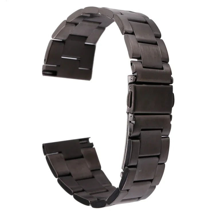 Dây đồng hồ thép 22mm ba hạt
