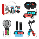 Bộ Phụ Kiện Thể Thao Cảm Ứng JYS JYS-NS215 10 Trong 1 cho Nintendo Switch, JYS 10 Trong 1
