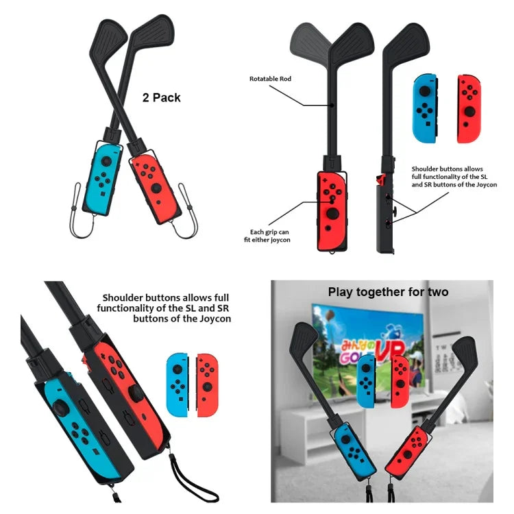 Bộ Phụ Kiện Thể Thao Cảm Ứng JYS JYS-NS215 10 Trong 1 cho Nintendo Switch, JYS 10 Trong 1