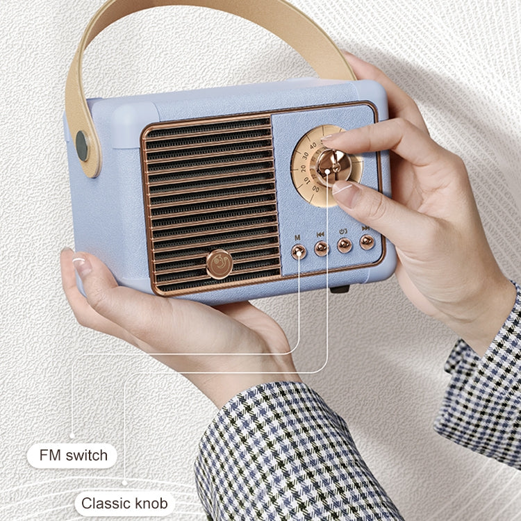 Loa Bluetooth không dây mini HIFI phong cách cổ điển di động HM11 PLUS, HM11 PLUS (Vàng), HM11 PLUS (Đen), HM11 PLUS (Tím), HM11 PLUS (Hồng), HM11 PLUS (Xanh lá)