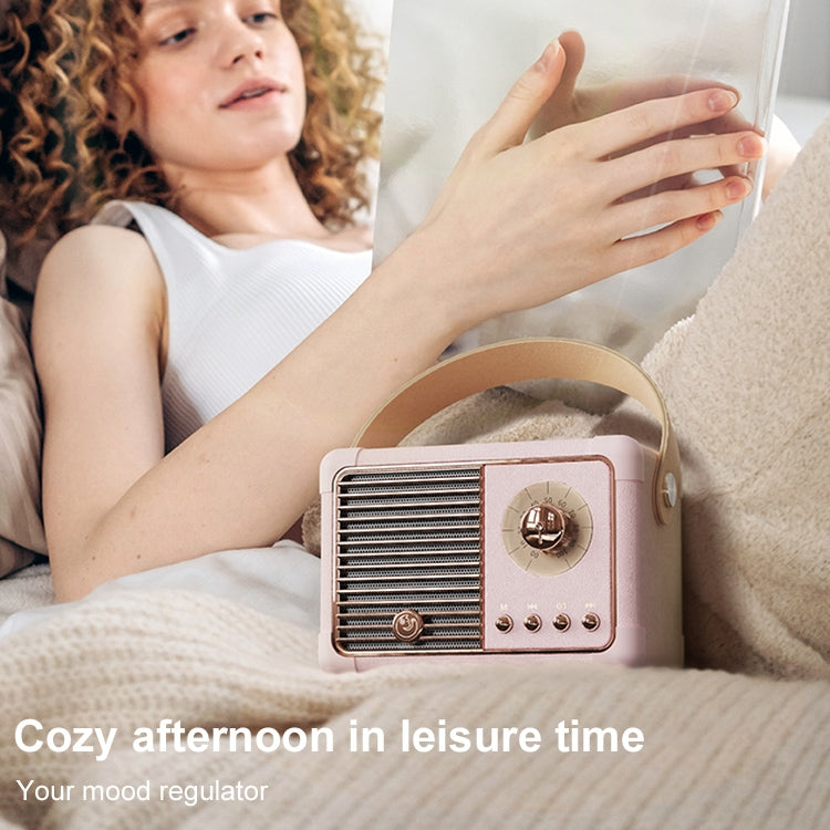 HM11 PLUS Portable HIFI Mini Retro Wireless Bluetooth Speaker, HM11 PLUS (Yellow), HM11 PLUS (Black), HM11 PLUS (Purple), HM11 PLUS (Pink), HM11 PLUS (Green)