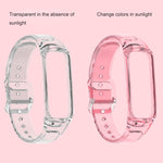 Dây đồng hồ TPU sáng màu bị đổi màu, Dành cho Samsung Galaxy Fit 2 SM-R220