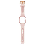 Dây đồng hồ silicone họa tiết sợi carbon tích hợp cho Apple Watch Series, 7 41mm / 6&SE&5&4 40mm / 3&2&1 38mm, 7 45mm / 6&SE&5&4 44mm / 3&2&1 42mm