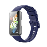 Pure Color Silicone Watch Band, For Huawei Band 7 / Honor Band 7
