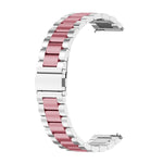 Three-bead Metal Steel Watch Band, For Huawei GT 3 Pro 43mm, For Huawei GT 3 Pro 46mm