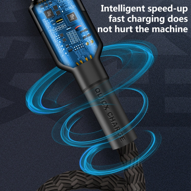 Cáp sạc USB 5A Beauty Tattoo, chiều dài cáp: 1m, USB-C / Type-C, Micro USB, 8 Pin
