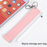 Ốp bảo vệ chống sốc bằng da PU cho Apple Pencil 1 / 2, hộp đựng