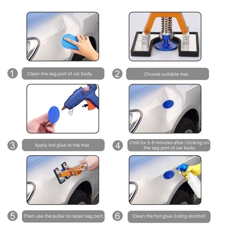 32 in 1 12V Car Cigarette Lighter Plug Paintless Dent Puller, 32 in 1