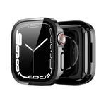 Ốp đồng hồ DUX DUCIS mạ điện PC cho Apple Watch Series, cho Apple Watch Series 9 / 8 / 7 45mm