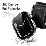 Ốp đồng hồ DUX DUCIS mạ điện PC cho Apple Watch Series, cho Apple Watch Series 9 / 8 / 7 45mm