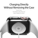 Ốp đồng hồ DUX DUCIS mạ điện PC cho Apple Watch Series, cho Apple Watch Series 9 / 8 / 7 45mm