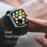 Ốp đồng hồ DUX DUCIS mạ điện PC cho Apple Watch Series, cho Apple Watch Series 9 / 8 / 7 45mm