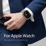 Ốp đồng hồ DUX DUCIS mạ điện PC cho Apple Watch Series, cho Apple Watch Series 9 / 8 / 7 45mm