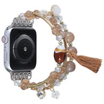 Dây đồng hồ xích hạt tròn cho Apple Watch Series, 7 41mm / 6&SE&5&4 40mm / 3&2&1 38mm, 7 45mm / 6&SE&5&4 44mm / 3&2&1 42mm