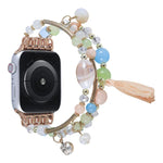 Dây đồng hồ xích hạt tròn cho Apple Watch Series, 7 41mm / 6&SE&5&4 40mm / 3&2&1 38mm, 7 45mm / 6&SE&5&4 44mm / 3&2&1 42mm