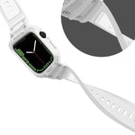 Dây đồng hồ TPU tích hợp cho Apple Watch Series, 7 41mm / 6&SE&5&4 40mm / 3&2&1 38mm, 7 45mm / 6&SE&5&4 44mm / 3&2&1 42mm