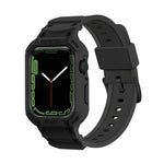 Dây đồng hồ TPU tích hợp cho Apple Watch Series, 7 41mm / 6&SE&5&4 40mm / 3&2&1 38mm, 7 45mm / 6&SE&5&4 44mm / 3&2&1 42mm
