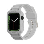 Dây đồng hồ TPU tích hợp cho Apple Watch Series, 7 41mm / 6&SE&5&4 40mm / 3&2&1 38mm, 7 45mm / 6&SE&5&4 44mm / 3&2&1 42mm