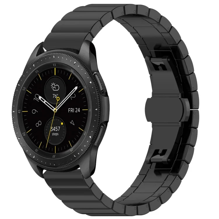 Dây thép không gỉ khóa bướm 46mm, Dành cho Galaxy Watch