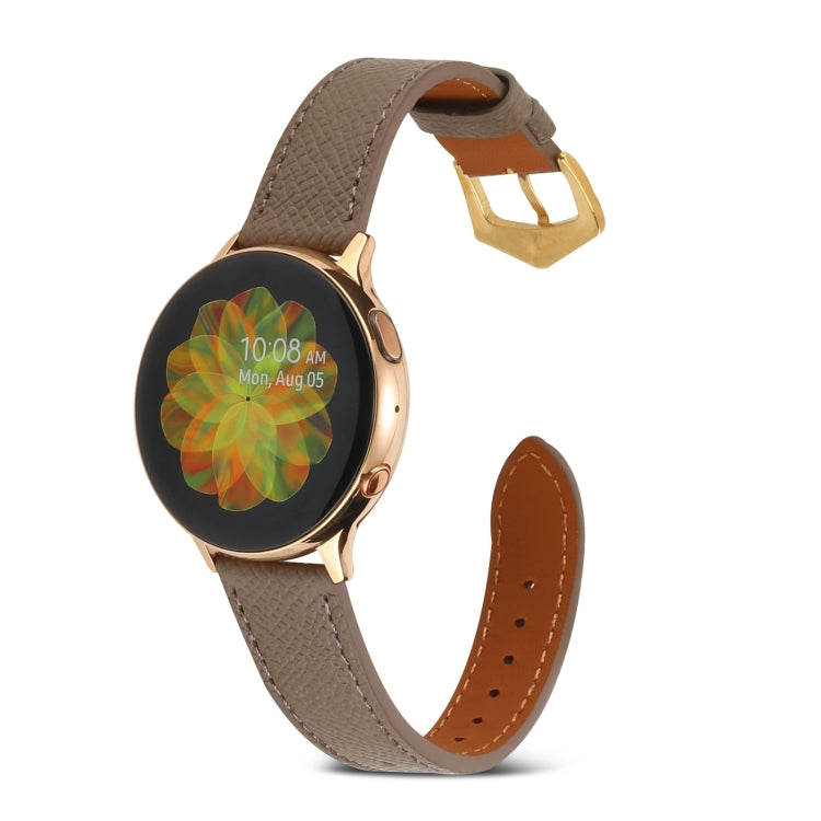 Dây đeo đồng hồ da thật, dành cho Samsung Galaxy Watch4 20mm