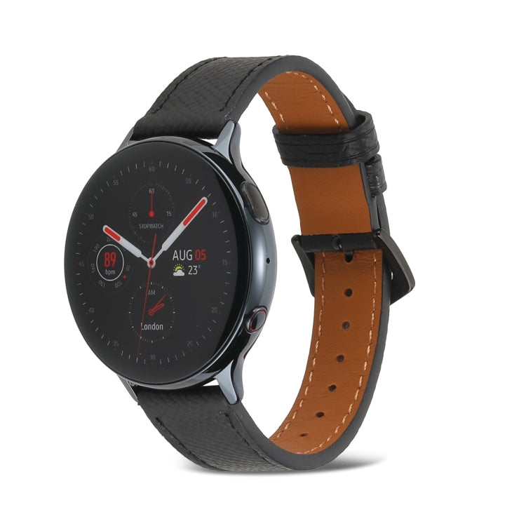 Dây đeo đồng hồ da thật, dành cho Samsung Galaxy Watch4 20mm