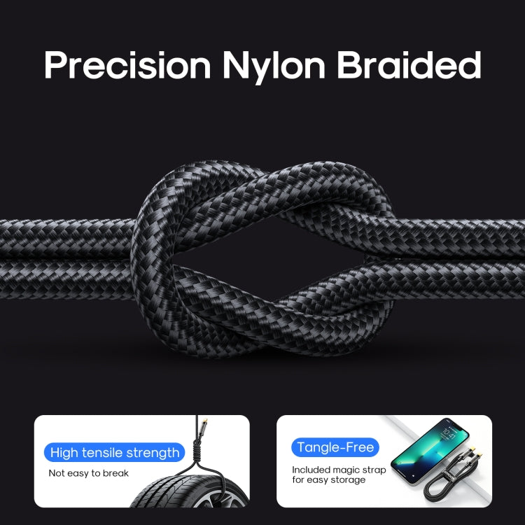 JOYROOM S-UL012A12 Cáp đồng bộ dữ liệu USB-A sang 8 Pin 2.4A, dài 1.2m USB-A sang 8 Pin